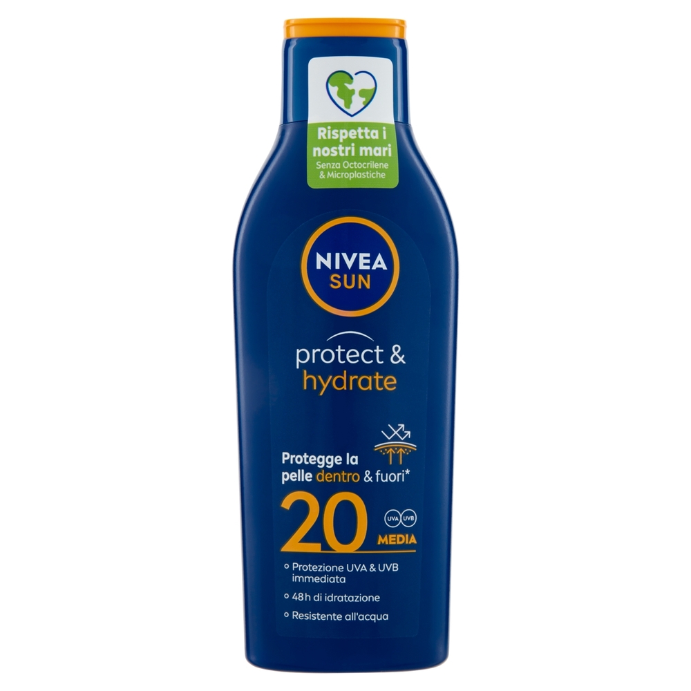 Nivea Sun protect & hydrate 20 Media 200 ml